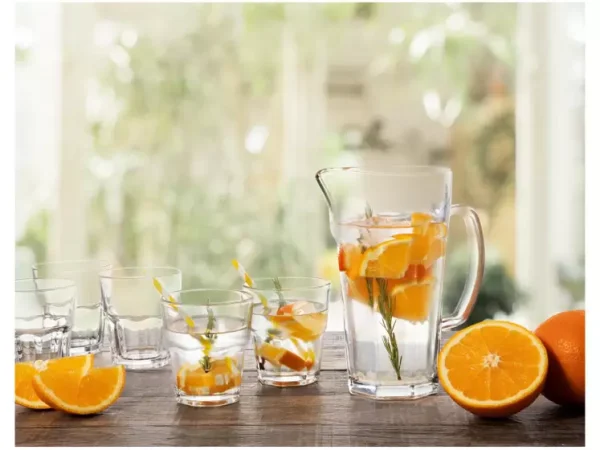 Conjunto de Jarra 1,2L e Copos 310 ml - 7 Peças
