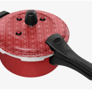 Panela De Pressão Antiaderente 3 Litros Fechamento Externo (cor vermelha)