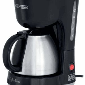 Cafeteira Elétrica com Jarra Black Decker Modelo CM15 Porta Filtro e Placa Aquecedora