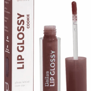 Dailus Lip Glossy - Cookie Acabamento Brilhante Cor Marrom - claro