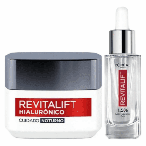 Kit Sérum Facial + Creme Anti-idade Revitalift L'oréal Paris