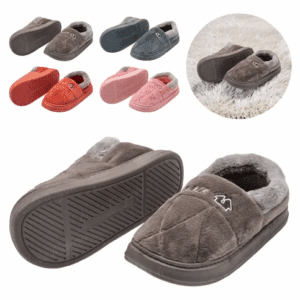 Pantufa Unissex Macia C/ Pelinhos Anatômica Antiderrapante