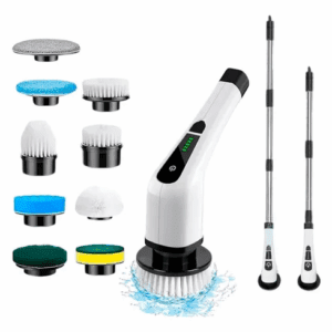 Escova De Limpeza Elétrica 7 Em 1 Multifuncional Giratória