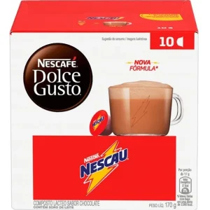 Café Em Cápsula Nescafé Dolce Gusto Nescau 170g