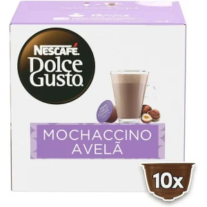 Café em Cápsula Nescafé Dolce Gusto Mochacino Avelã 170g 10uni