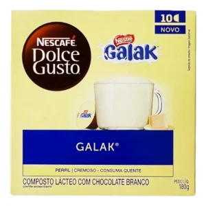 Galak Em Cápsula Nescafé Dolce Gusto Caixa 10 Unidades 180g