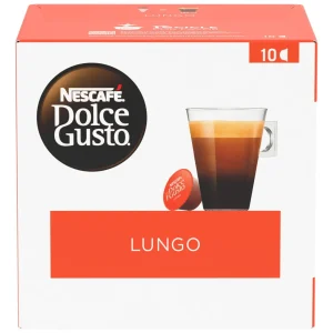 Nescafé Dolce Gusto Lungo café em cápsula torrado e moído 70gr 10 unidades
