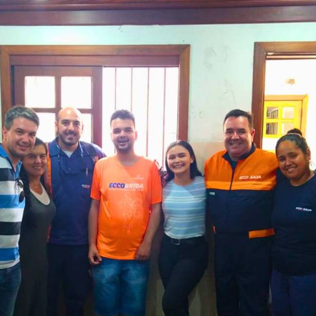 Visita a base de Porto Alegre