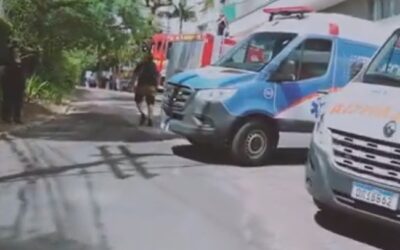 Simulação de incêndio Hospital Moinhos de Vento