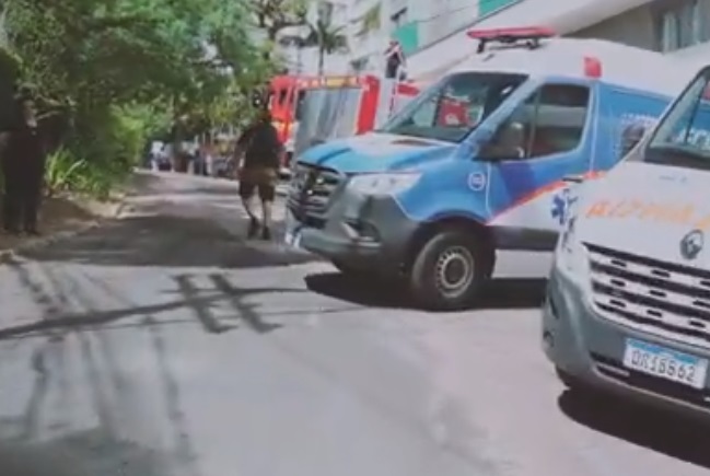 Simulação de incêndio Hospital Moinhos de Vento