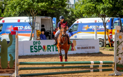 Ecco Salva Garante Segurança Médica no 64º Festival Hípico da Brigada Militar