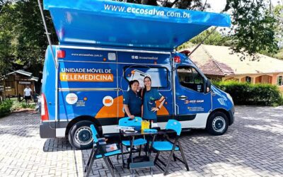 Inovação: Ecco Salva Emergências Médicas Lança Primeira Unidade Móvel de Telemedicina no Brasil.