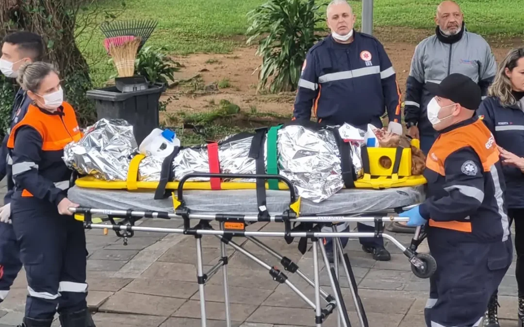 Ecco Salva participa de simulado inédito de desastre na Câmara de Vereadores de Porto Alegre