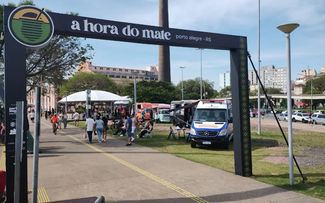 Ecco Salva leva estrutura completa de atendimento ao evento “A Hora do Mate”, em Porto Alegre