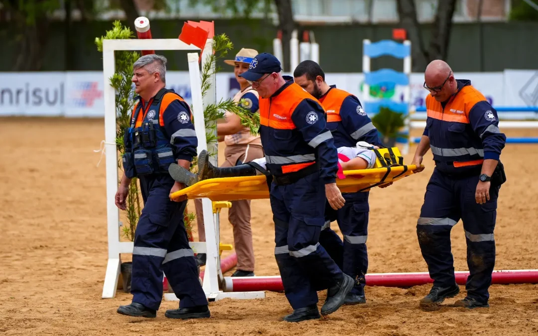 Ecco Salva reforça cuidados em saúde no 66º Festival Hípico Noturno da Brigada Militar com inclusão da Telemedicina Móvel