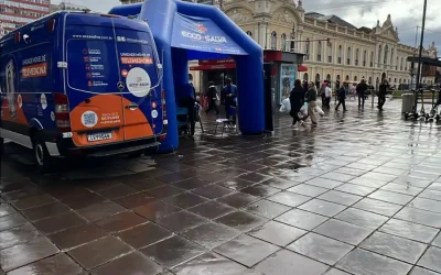 Ecco Salva realiza ação gratuita de saúde na Praça XV e leva atendimento à comunidade em Porto Alegre