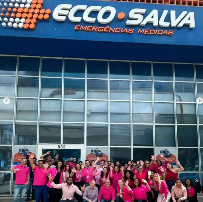 Outubro Rosa: Ecco Salva reforça a importância do cuidado com a saúde